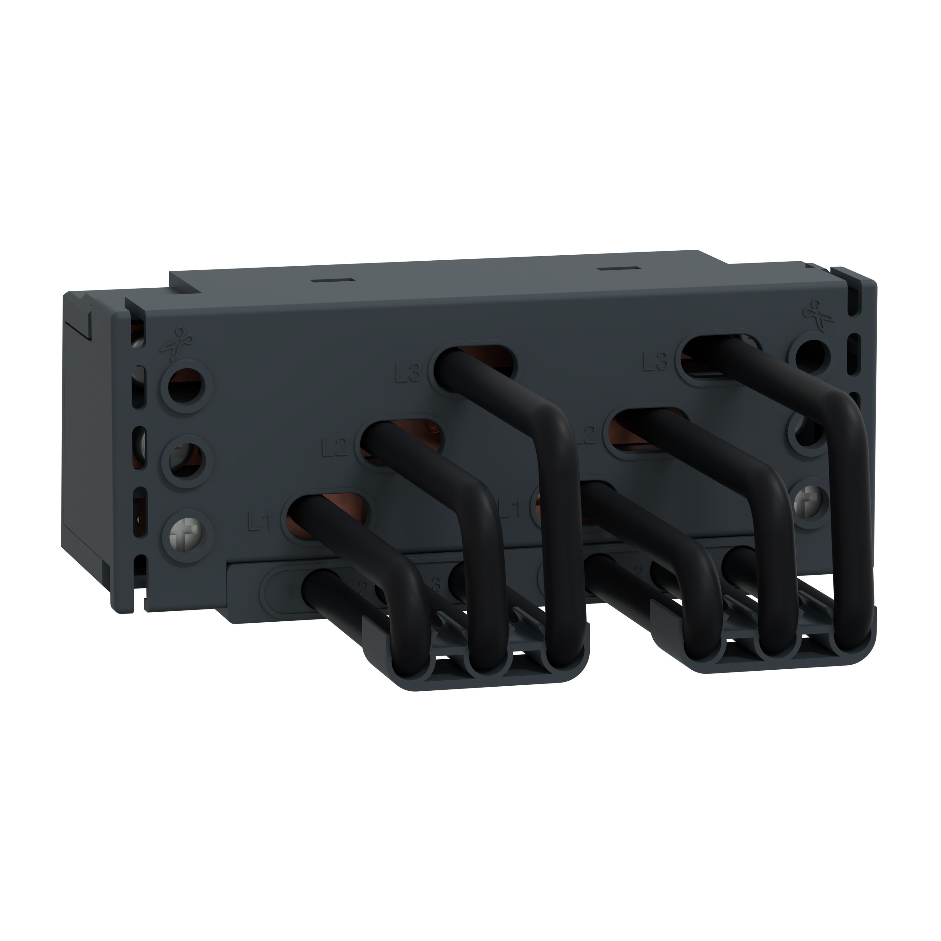 Schneider Electric - TeSys - OptionOption Snap In - 2 Dérivation pour jeu de barres d'extension GV2