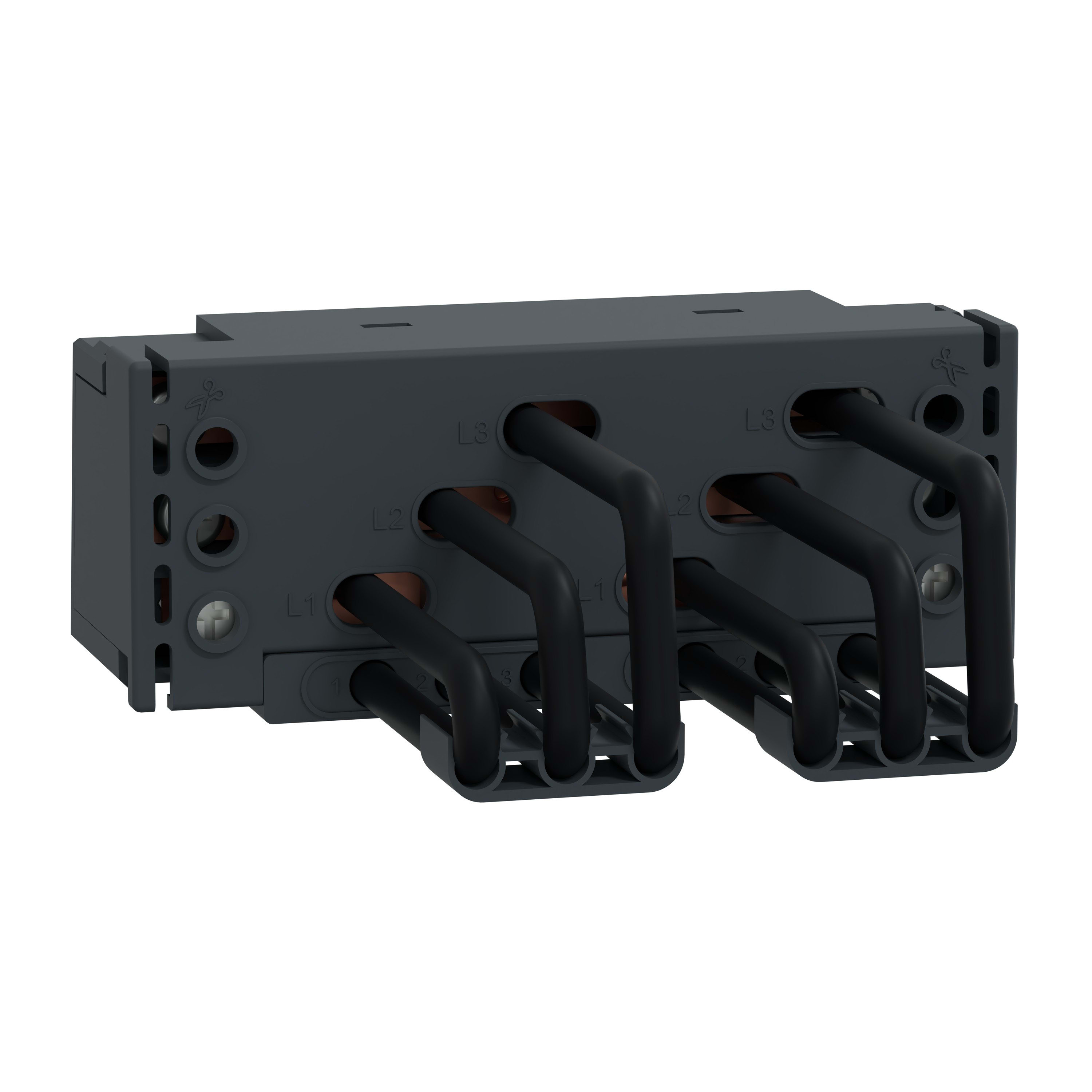 Schneider Electric - TeSys - OptionOption Snap In - 2 Dérivation pour jeu de barres d'extension GV2
