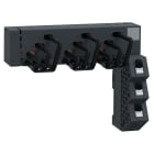Schneider Electric - TeSys - OptionOption Snap In - 3 Dérivation pour jeu de barres RF GV2 63A