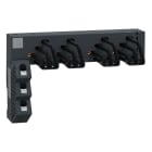 Schneider Electric - TeSys - OptionOption Snap In - 4 Dérivation pour jeu de barres LF GV2 63A
