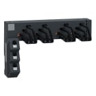 Schneider Electric - TeSys - OptionOption Snap In - 4 Dérivation pour jeu de barres LF GV2 63A
