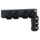 Schneider Electric - TeSys - OptionOption Snap In - 4 Dérivation pour jeu de barres RF GV2 63A