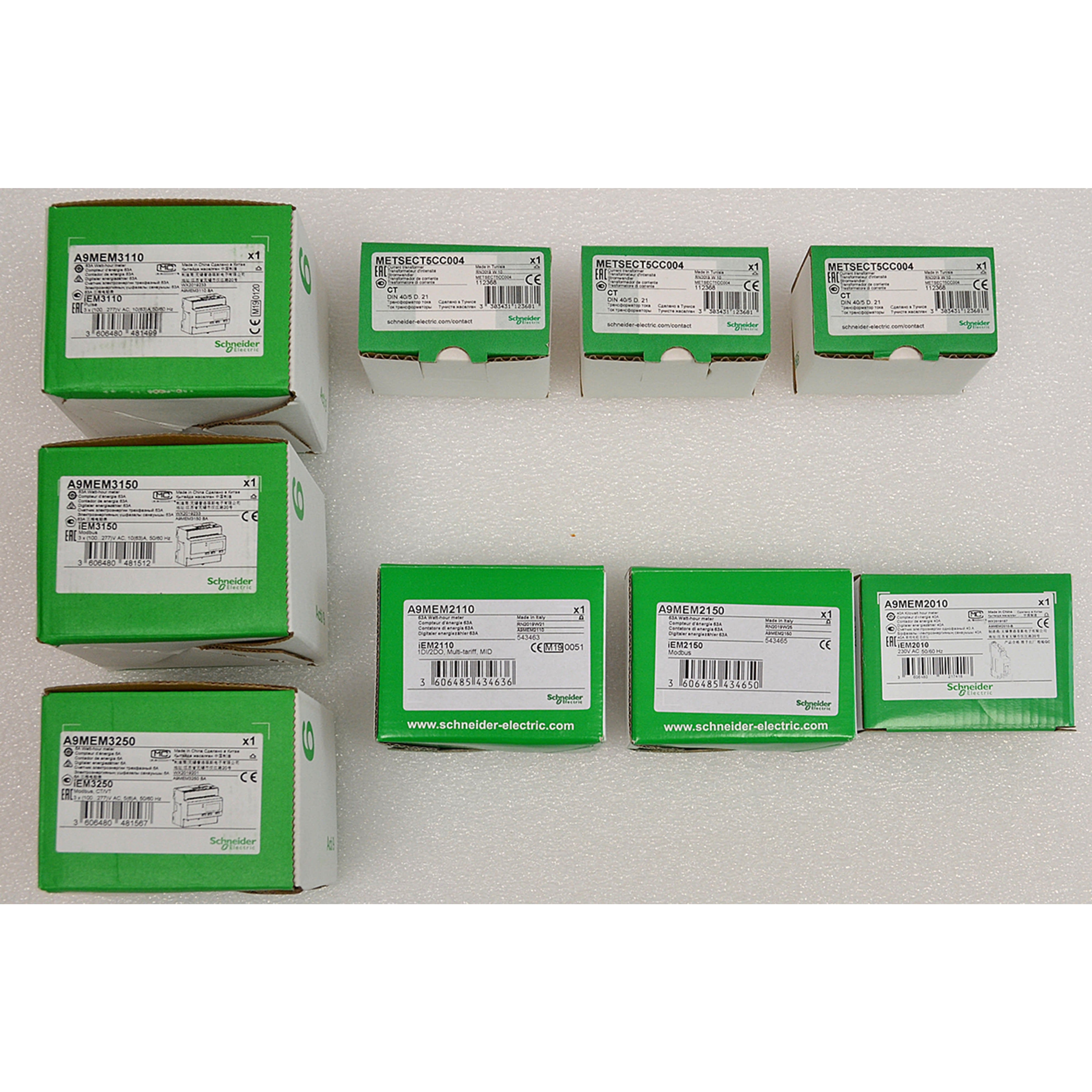 Schneider Electric - DID - Kit de mesure avec compteurs