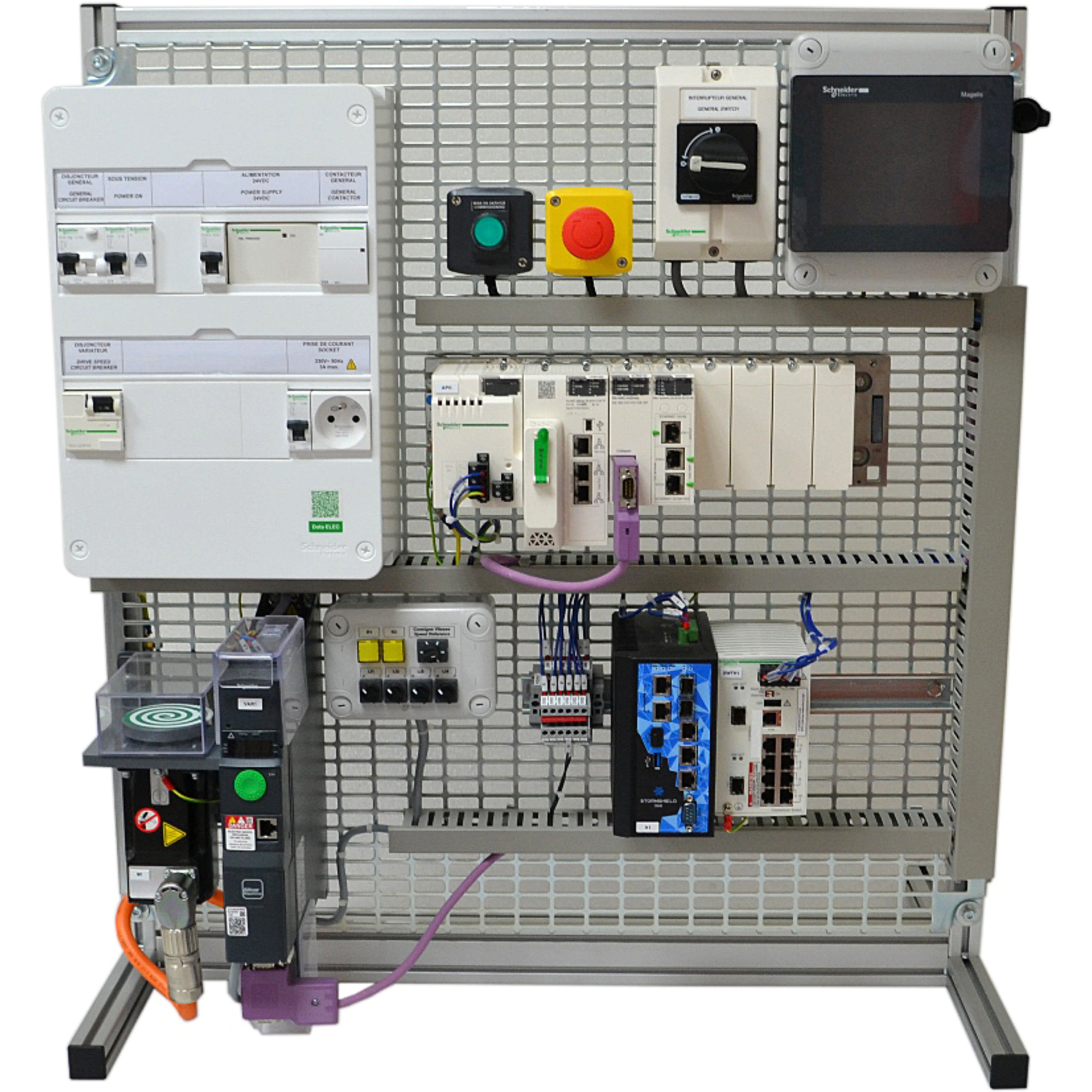 Schneider Electric - Didactique - Platine de Communication Ethernet Cybersécurité