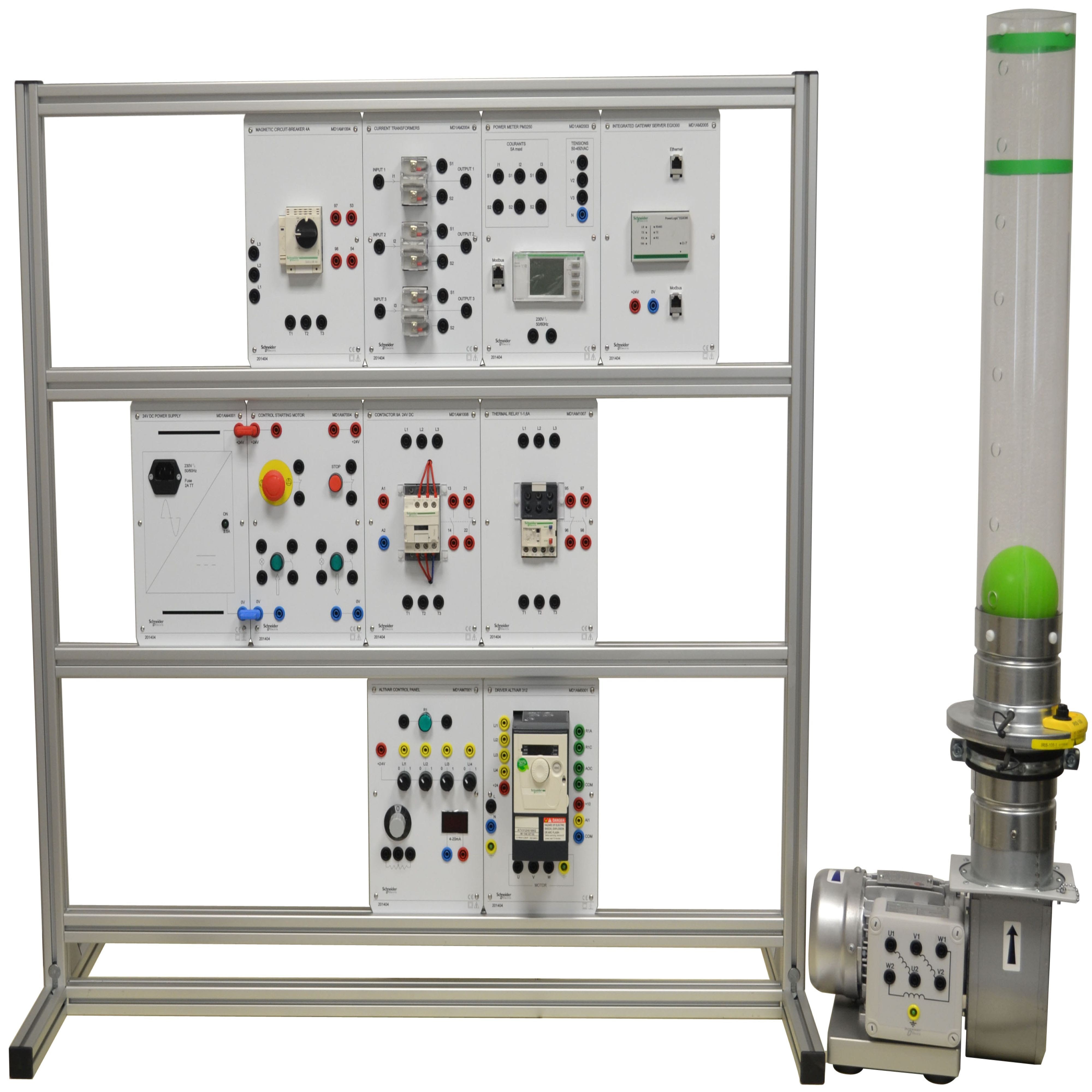 Schneider Electric - DID - Banc modulaire efficacité énergétique de la ventilation