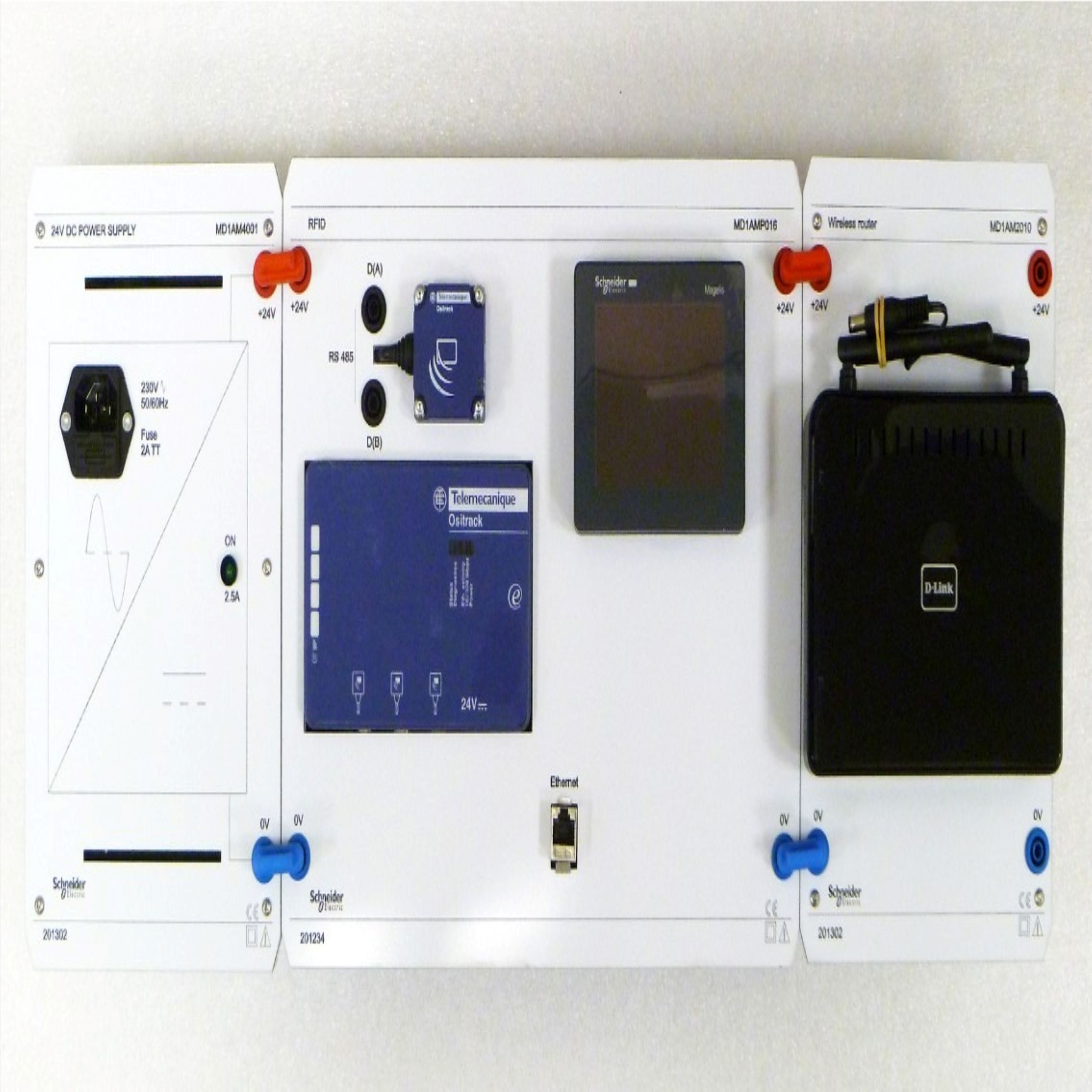 Schneider Electric - DID - Banc modulaire RFID interactif jeu de cartes