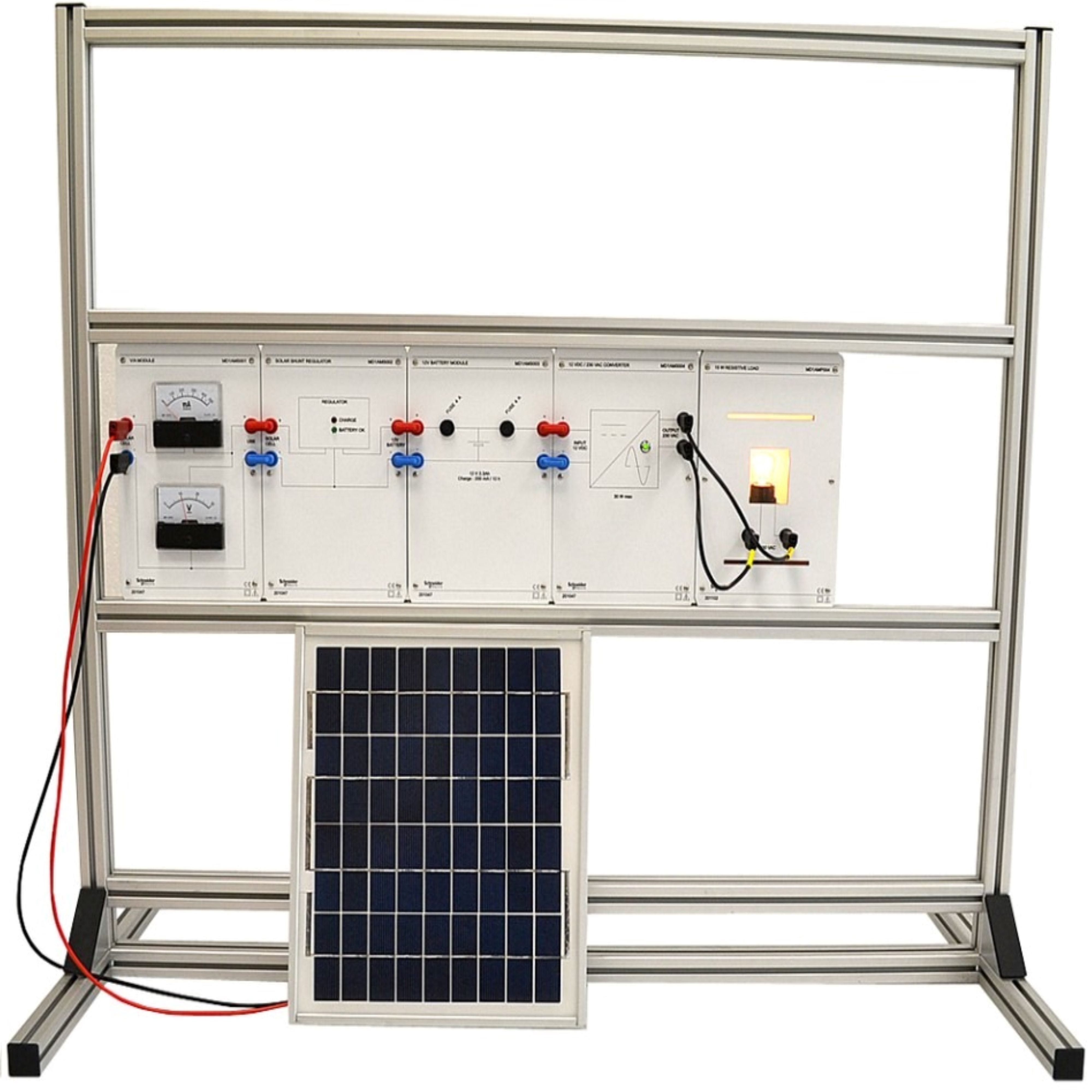 Schneider Electric - DID - Banc modulaire de production d'énergie solaire