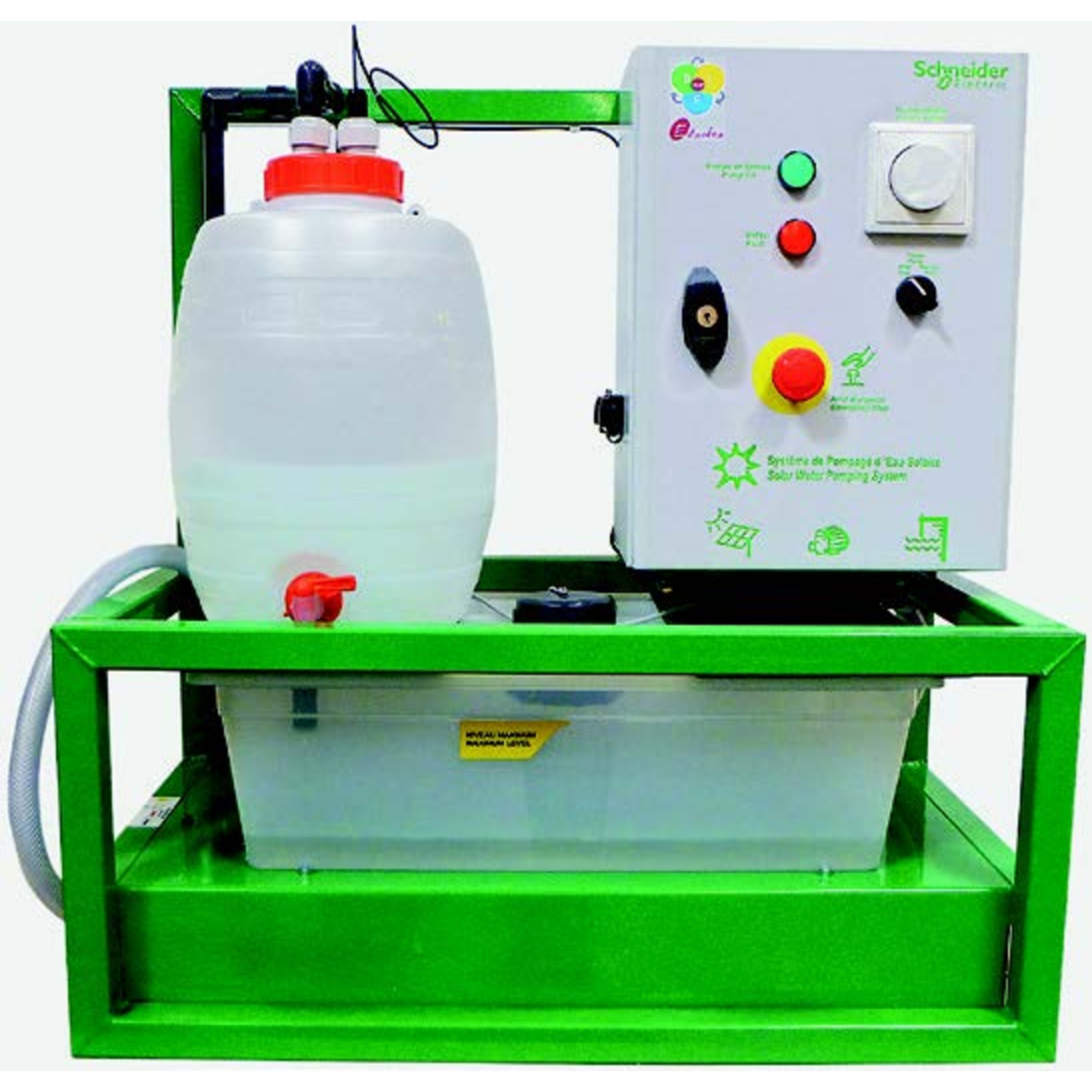 Schneider Electric - DID - Banc de puisage d'eau par énergie solaire EAU DU SOLEIL