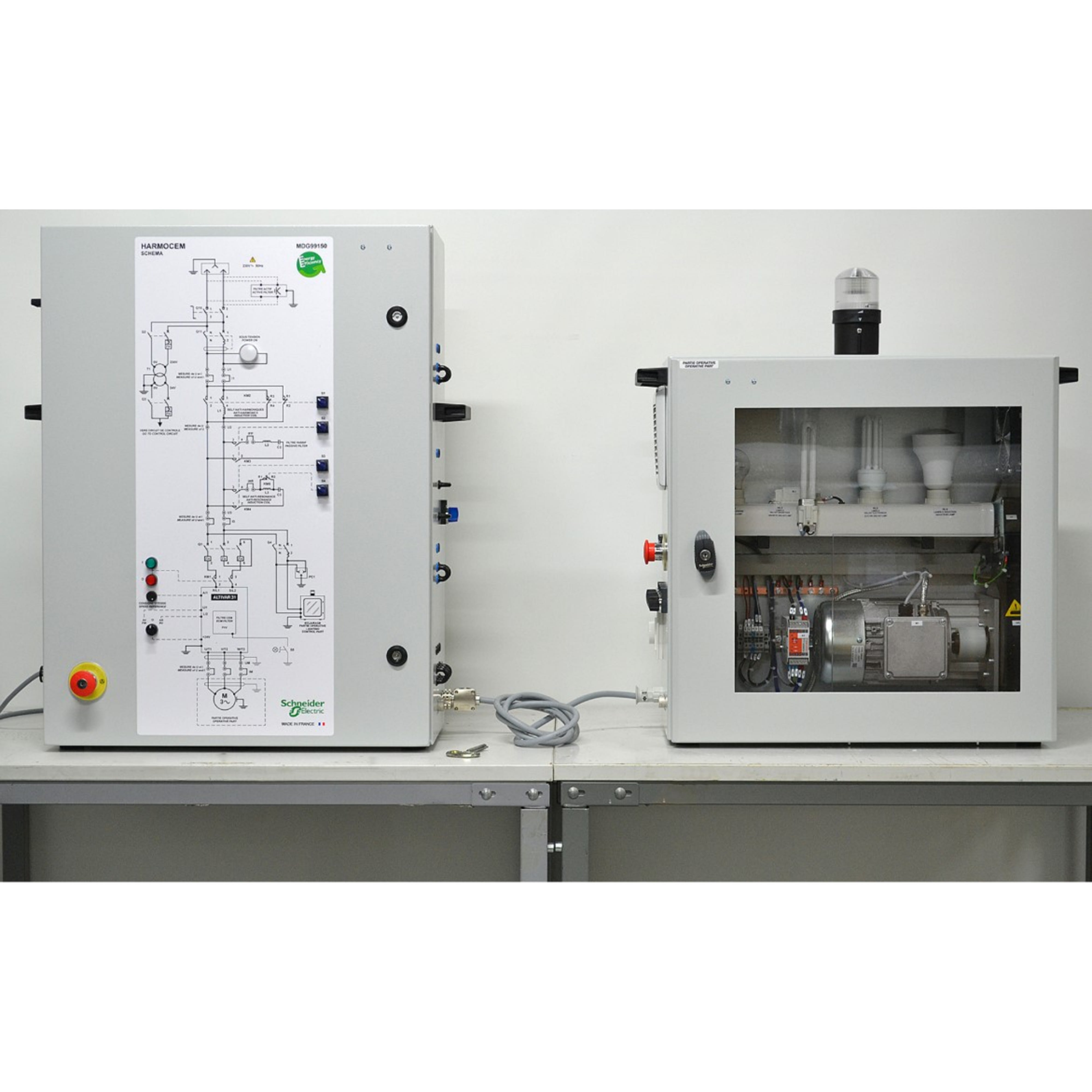 Schneider Electric - DID - Banc d'étude des perturbations électromagnétiques HARMOCEM