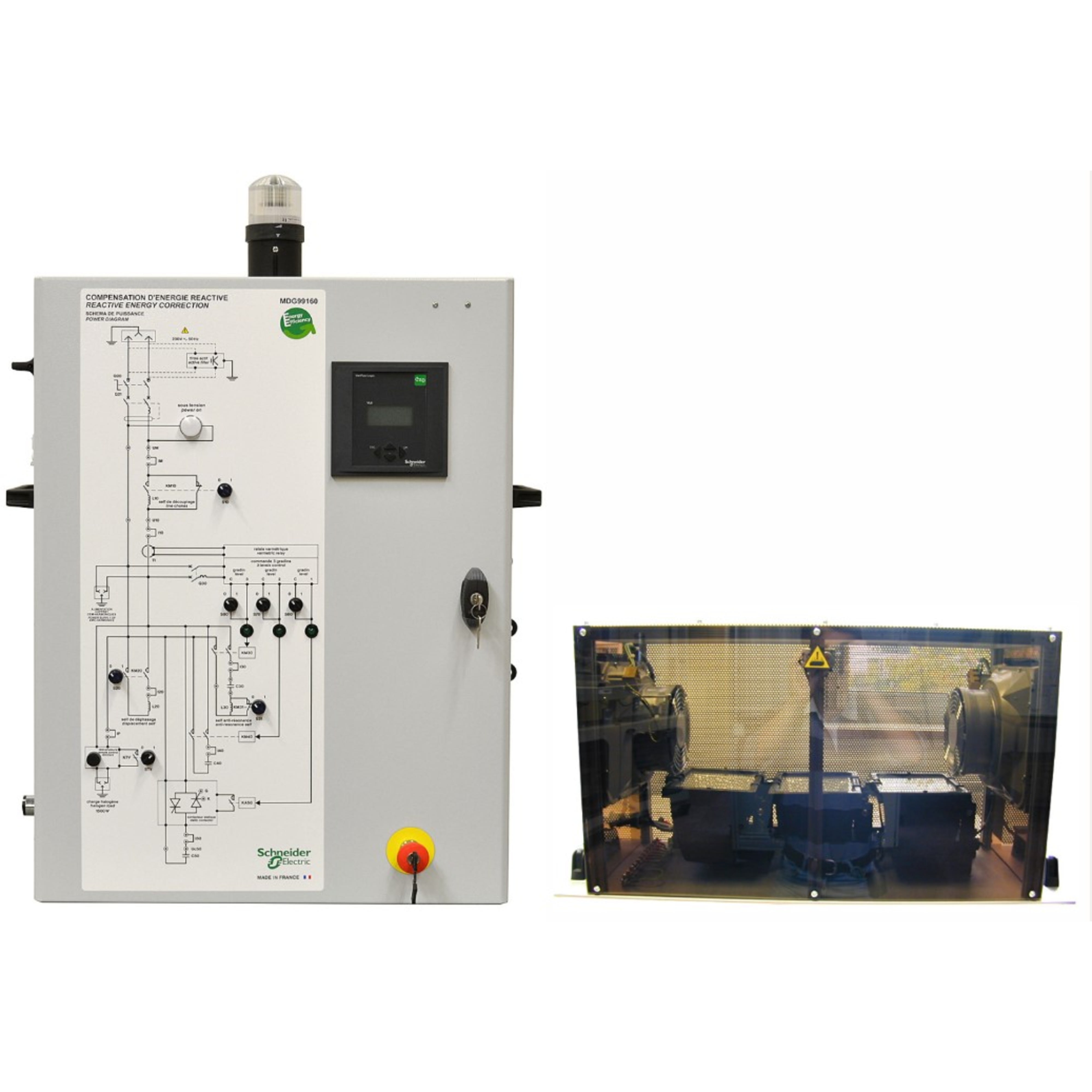 Schneider Electric - DID - Coffret d'étude de la compensation de l'énergie réactive CER
