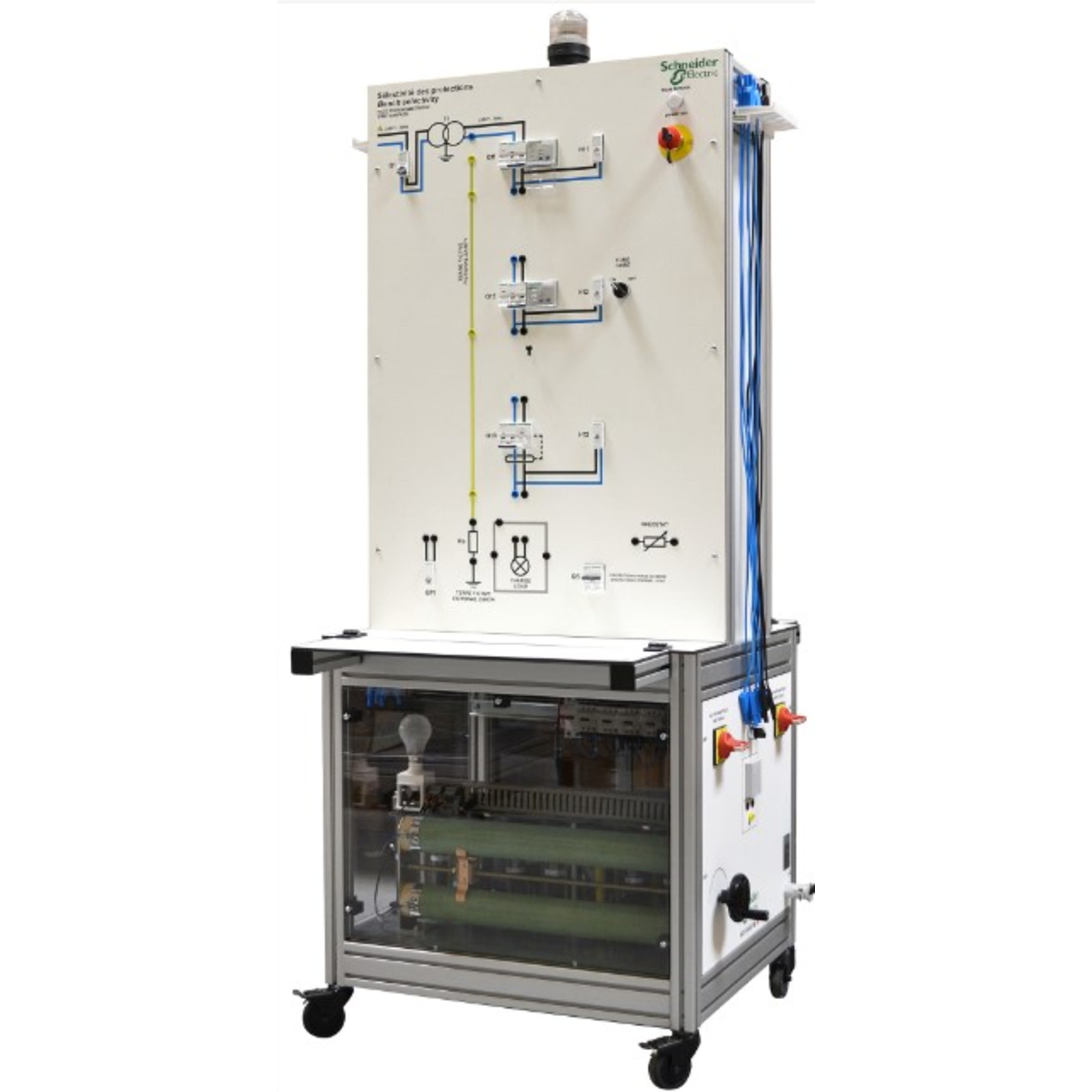 Schneider Electric - DID - Banc d'étude de la sélectivité des protections