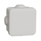 Schneider Electric - Mureva Box - boite de dérivation avec embouts - 65x65x45 - IP55 - blanc polaire