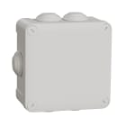 Schneider Electric - Mureva Box - boite de dérivation avec embouts - 105x105x55 - IP55 - blanc polair