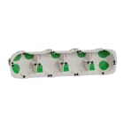 Schneider Electric - Multifix Air - boîte étanche 4 postes - Ø67mm - P47mm - entraxe 71mm