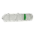 Schneider Electric - Multifix - boîte encastrement - 4 postes - Ø67mm - P50mm - entraxe 71mm