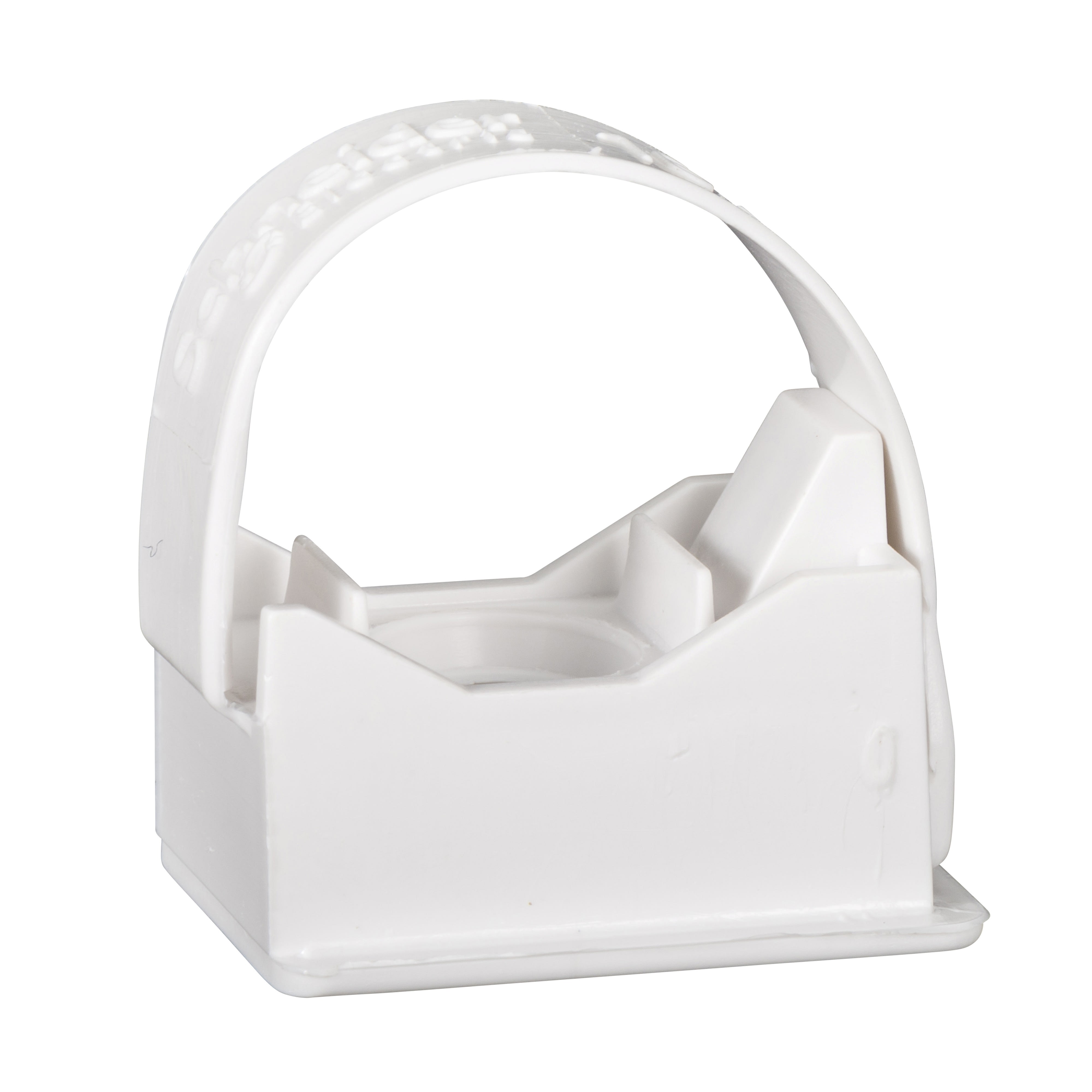 Schneider Electric - Mureva FIX Instaclip - clip à tube - pour conduits Ø16 et Ø20mm - blanc polaire