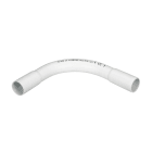Schneider Electric - Mureva Tube - coude pour conduit rigide - D20mm - IP40 - blanc polaire