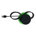 Schneider Electric - Unica System+ - bloc chargeur sans fil à encastrer XS - 5W Qi IP44 - 2m - anth