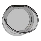 Schneider Electric - Unica System+ - couvercle transparent pour bloc de prise à encastrer XS - IP42