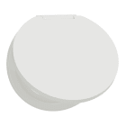 Schneider Electric - Unica System+ - couvercle blanc opaque pour bloc de prise à encastrer XS - IP42