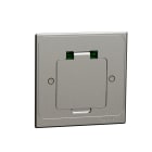 Schneider Electric - Unica System+ - Prise de sol XS IK08 IP44 - 2P+T - carrée métal