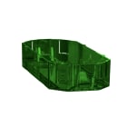 Schneider Electric - Unica System+ - Boîte de fond pour support appareillage XL - 6mod - lot de 10