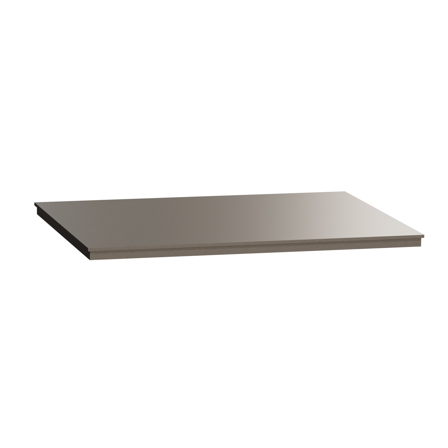 Schneider Electric - Unica System+ - Plaque de finition inox - pour Boîtier de sol M