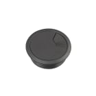 Schneider Electric - Unica System+ - ?illet passe-câbles à intégrer - diamètre 60 mm - Noir x2