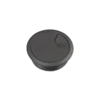 Schneider Electric - Unica System+ - ?illet passe-câbles à intégrer - diamètre 60 mm - Noir x2