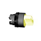 Schneider Electric - Harmony XB5 - tête bouton à manette lumineux - Ø22 - 3 pos fix - orange