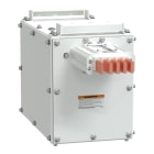 Schneider Electric - i-Line Track-Boite d'alimentation droite-3Ph+N+PER-IP42-630A-RAL9003