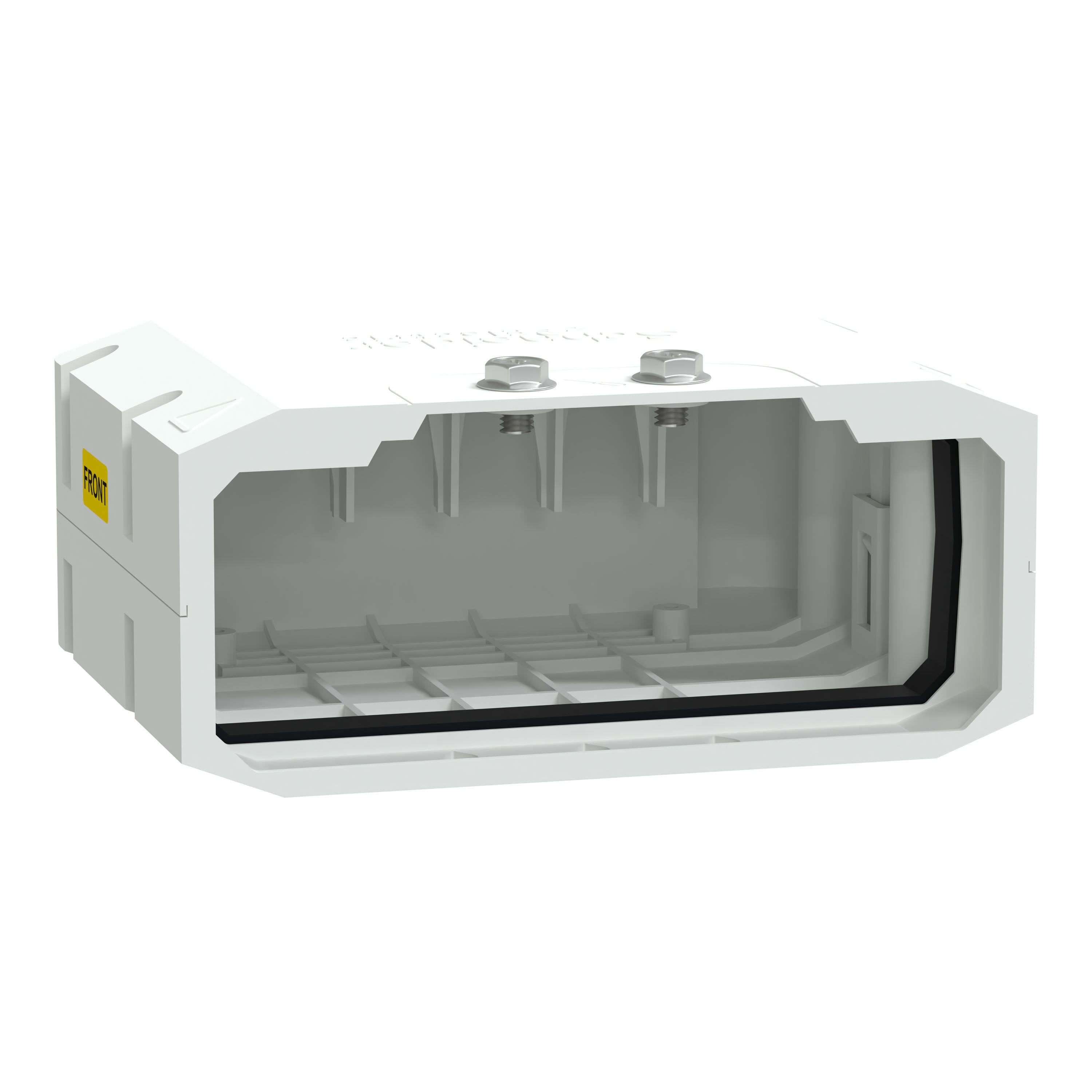 Schneider Electric - i-Line Track-Capot de fermeture à gauche élément 630A-IP42-630A-RAL9003
