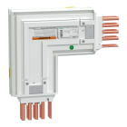 Schneider Electric - i-Line Track-Coude 630A avec neutre interne-3Ph+N+PER-IP42-630A-RAL9003