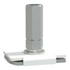 Schneider Electric - i-Line Track - Support simple pour tige filetée M12 - RAL9003