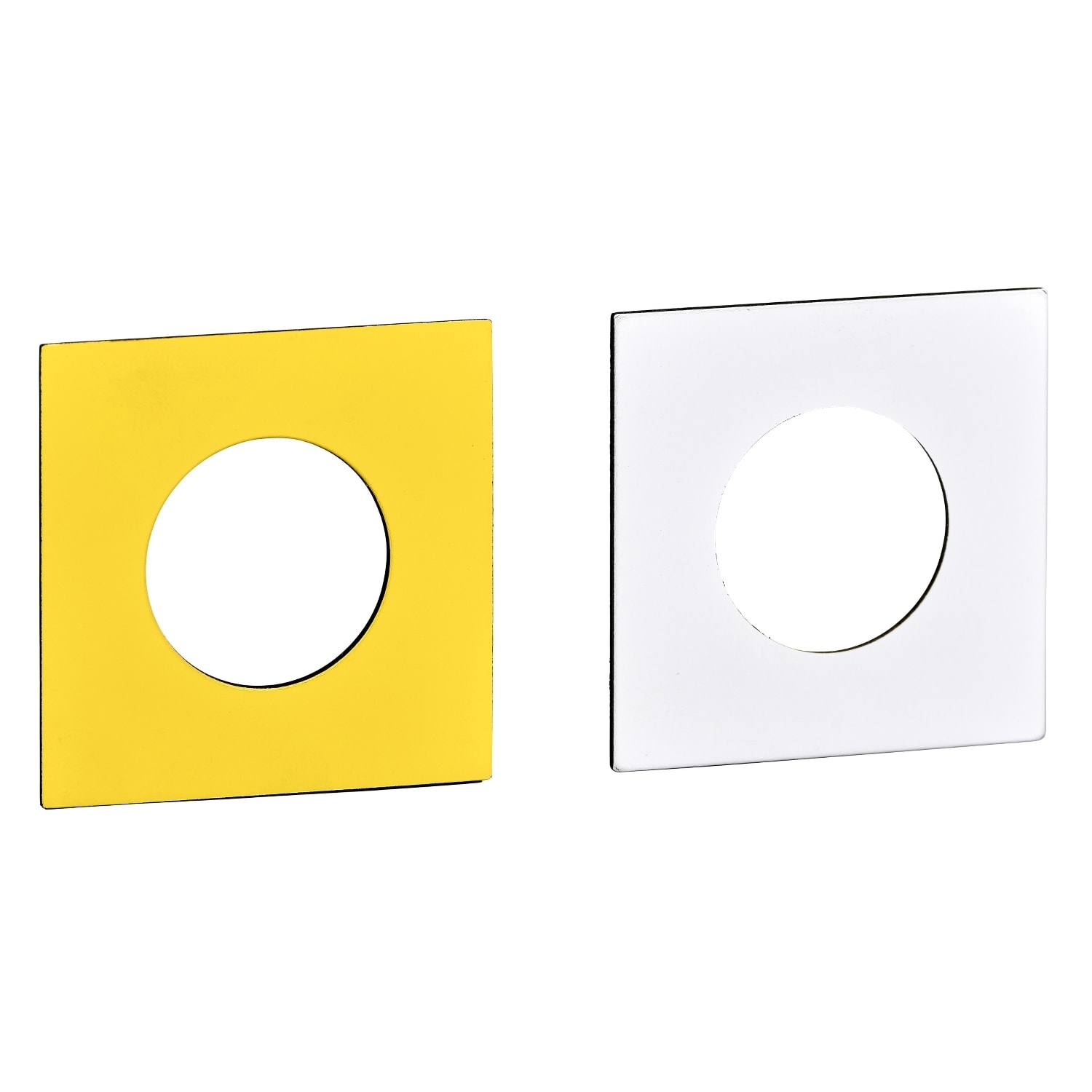 Schneider Electric - Harmony - étiquette pour interrupteur à came - sans marquage - 46x46mm