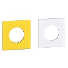 Schneider Electric - Harmony - étiquette pour interrupteur à came - sans marquage - 46x46mm