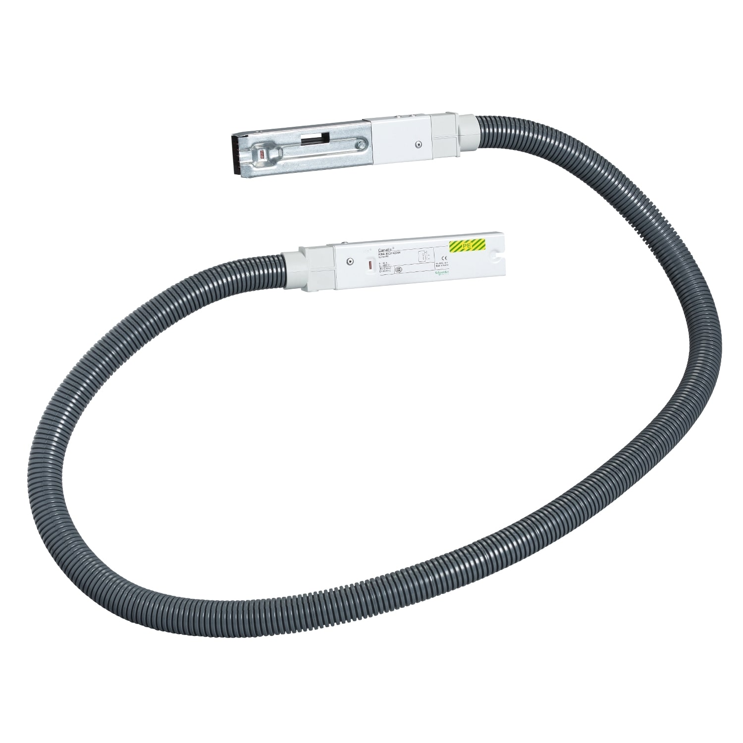 Schneider Electric - Canalis KBA - élément flexible 40A - 0,5m blanc - bus