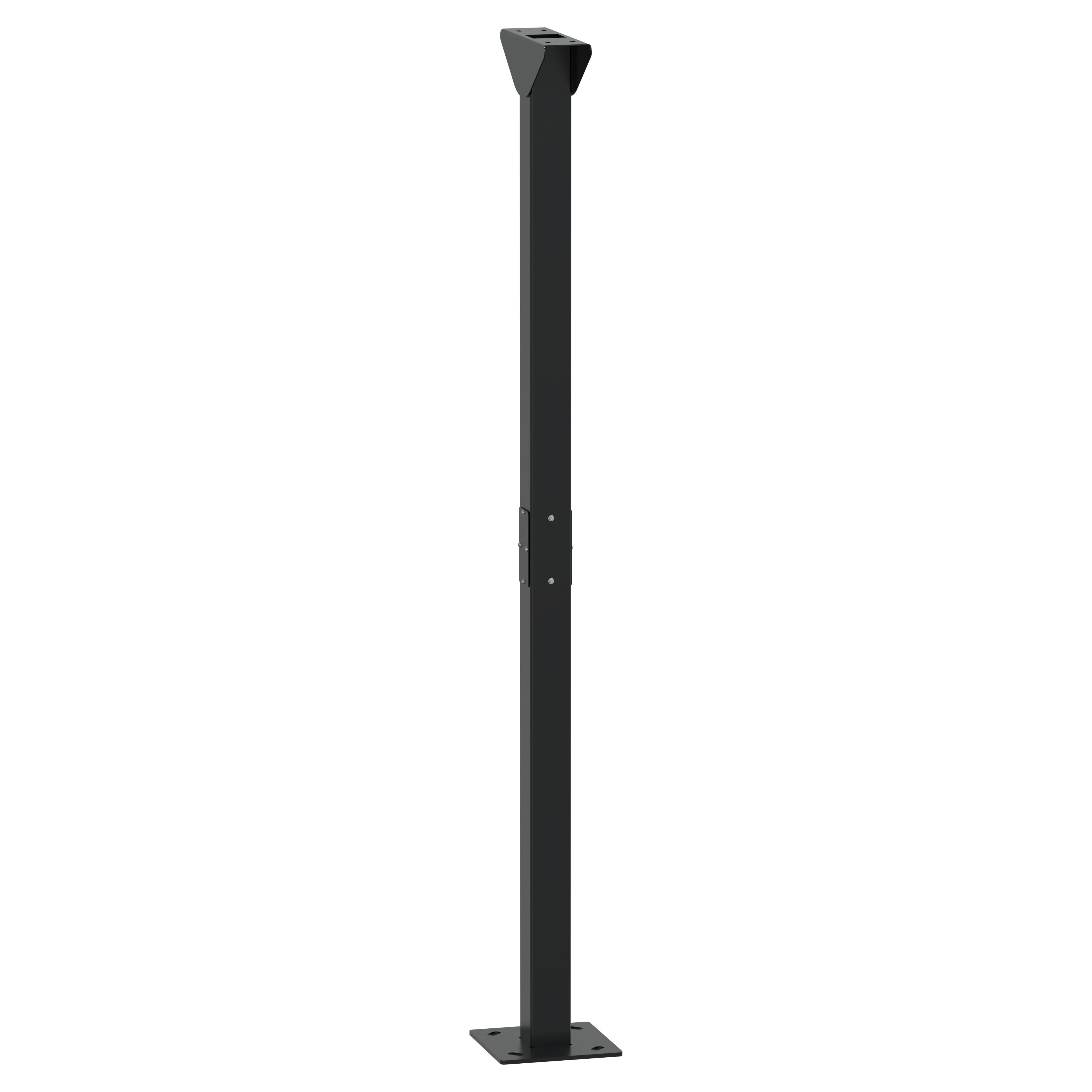 Schneider Electric - Canalis EV - pilier de borne de recharge - 2400mm - Noir - RAL9005
