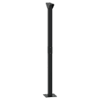 Schneider Electric - Canalis EV - pilier de borne de recharge - 2400mm - Noir - RAL9005