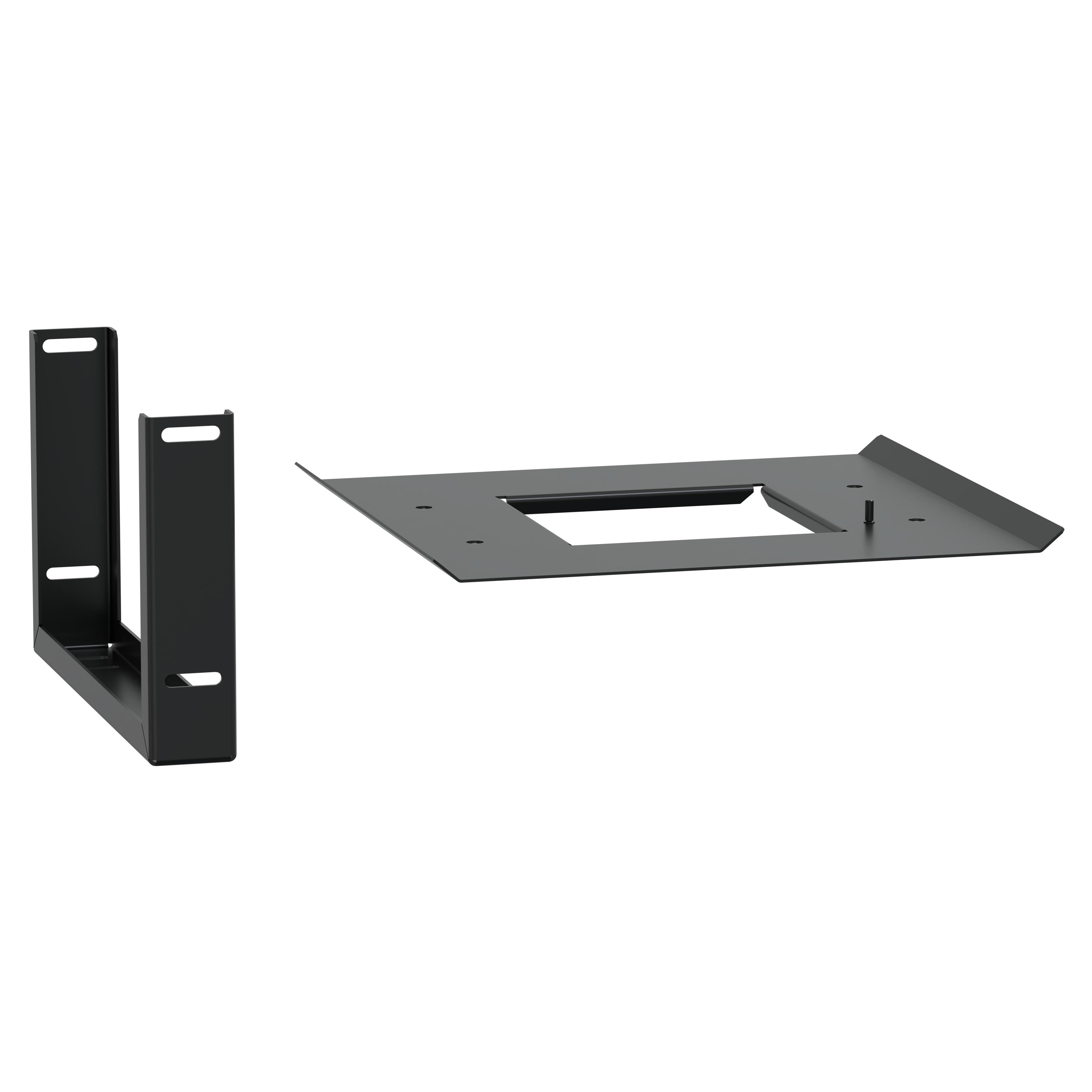 Schneider Electric - Canalis EV - Support rails horizontaux pilier alimentation - Noir - RAL9005