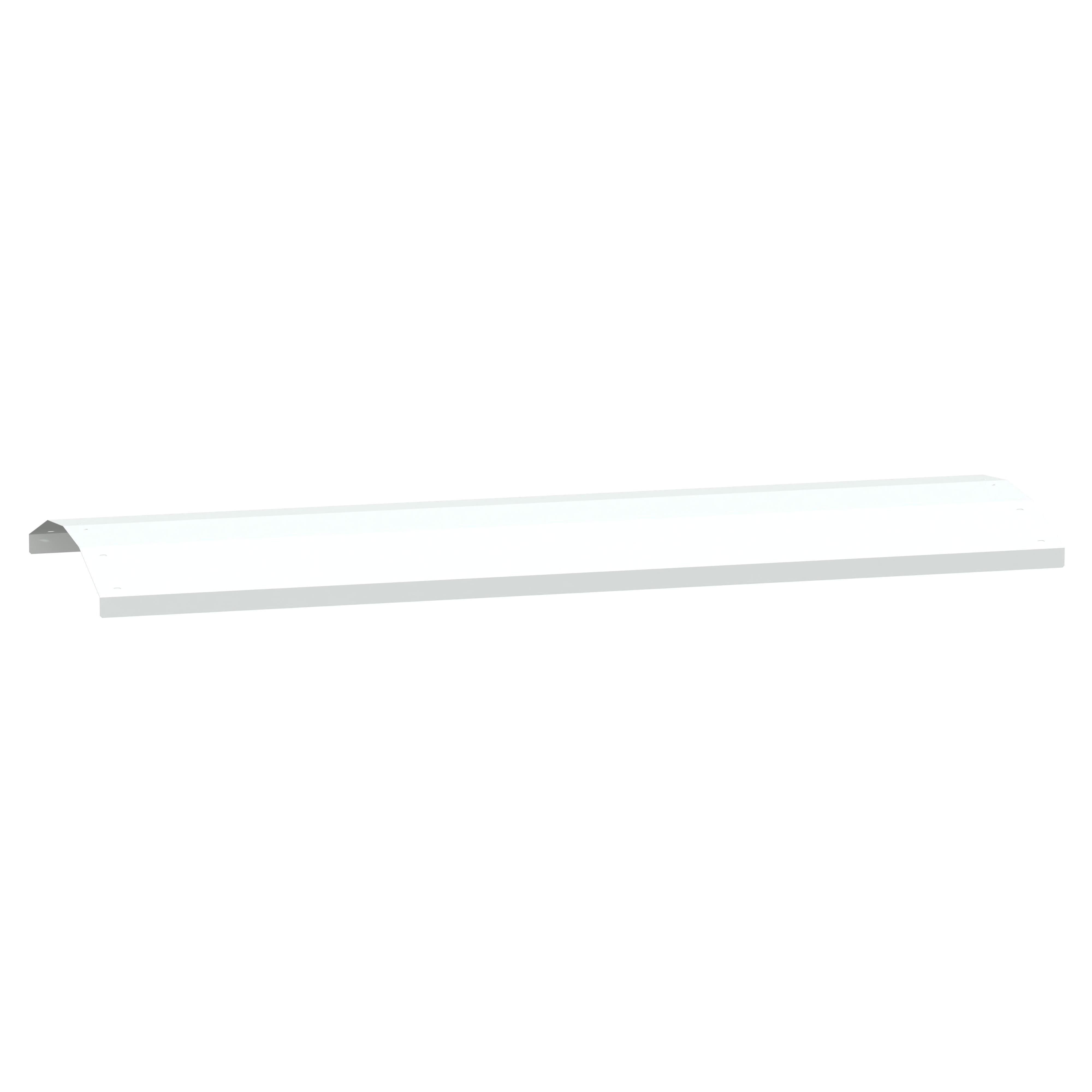 Schneider Electric - Canalis EV - Toit galbé - x1 - 2400mm - Blanc - RAL9003
