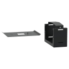 Schneider Electric - Canalis EV - Support rails horizontaux pilier borne de recharge - Noir - RAL9005