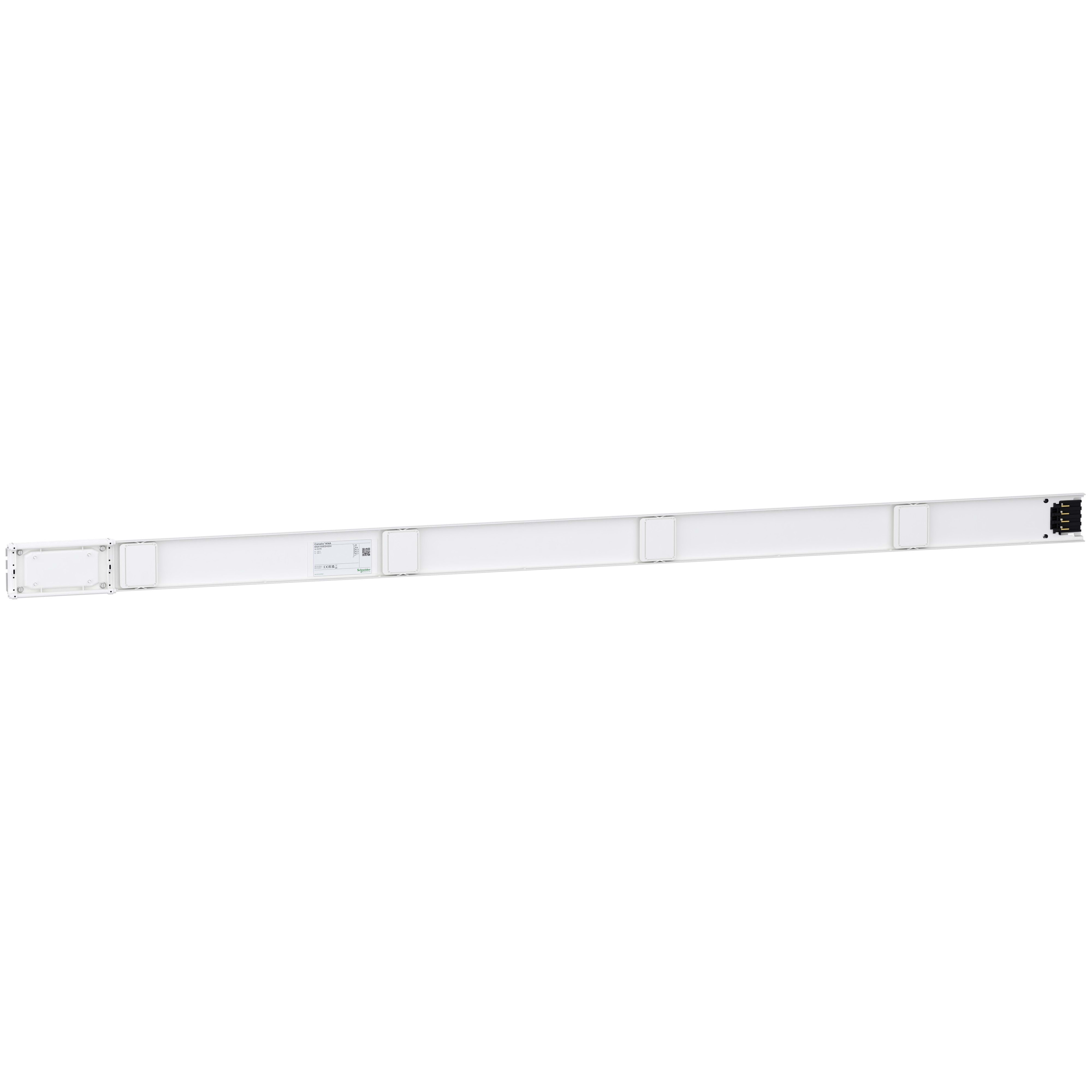 Schneider Electric - Canalis KNA - élément droit 100A - 2m blanc 4 fenêtres