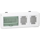 Schneider Electric - Canalis KNA - connecteur de dérivation 32A vide -pour 2 prises