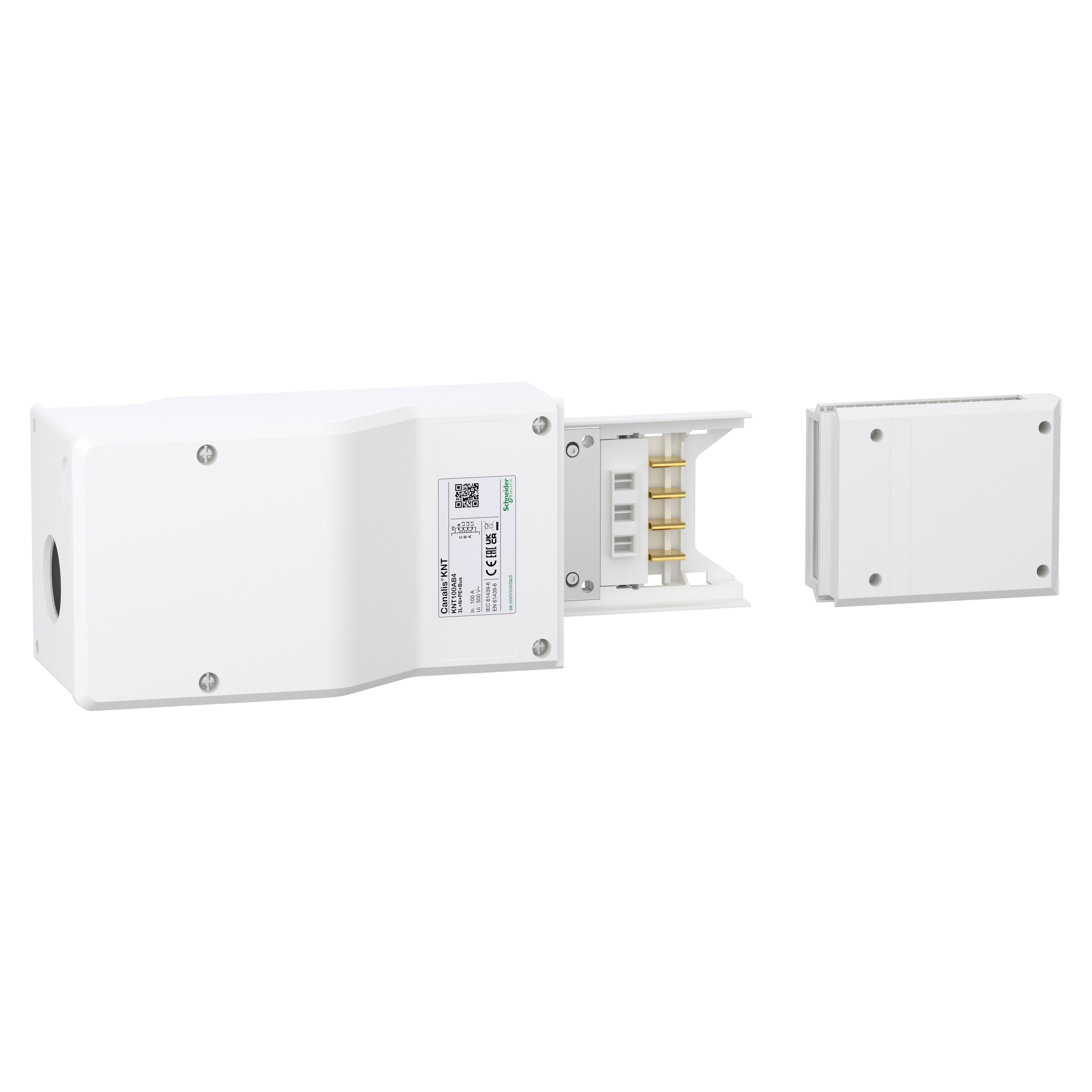 Schneider Electric - Canalis KNT - unité d'alimentation - 100A - montage gauche ou droite