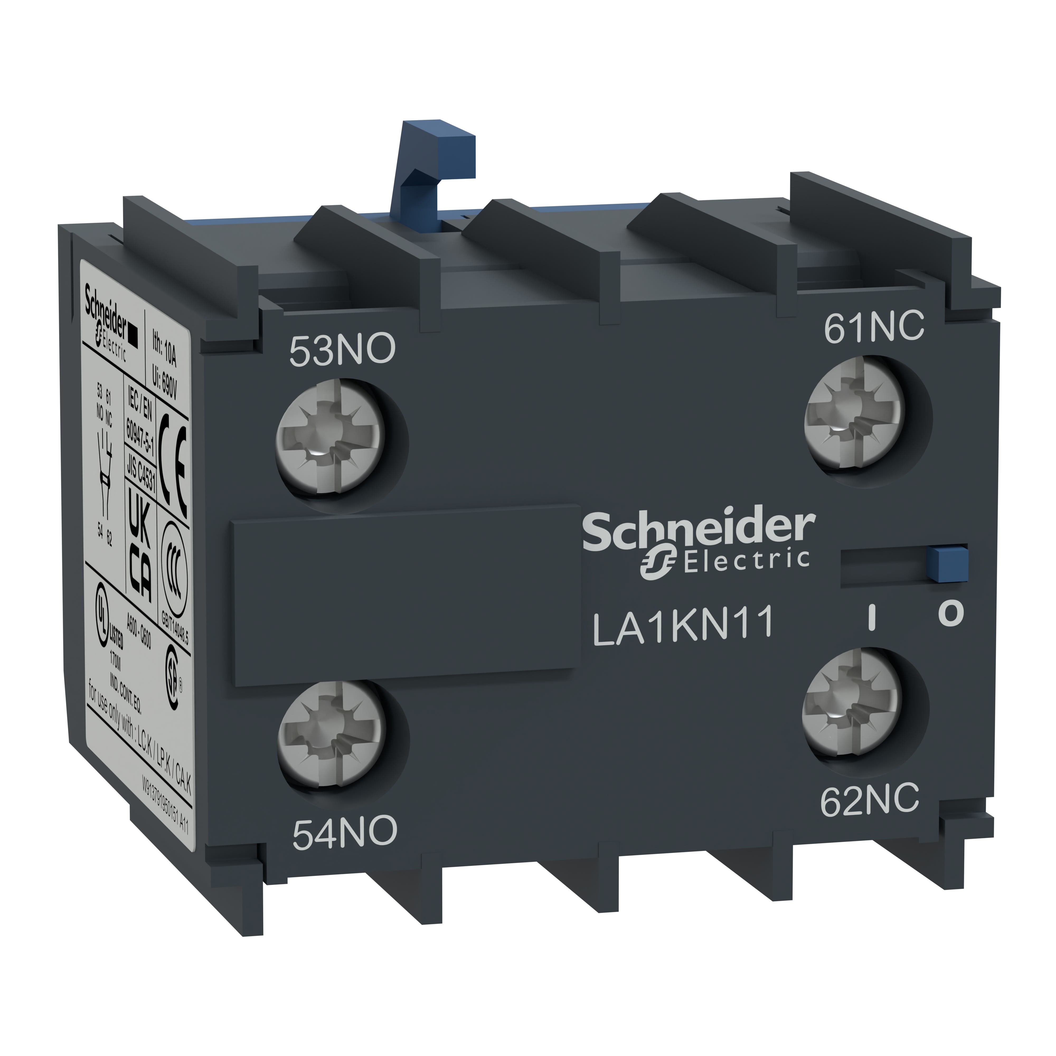Schneider Electric - TeSys CA - bloc de contacts auxiliaires - 2F+0O - bornes a vis-etriers