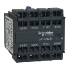 Schneider Electric - TeSys CA - bloc de contacts auxiliaires - 4F+0O - bornes a ressort