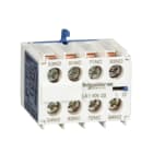 Schneider Electric - TeSys CA - bloc de contacts auxiliaires - 2F+2O - bornes a vis-etriers