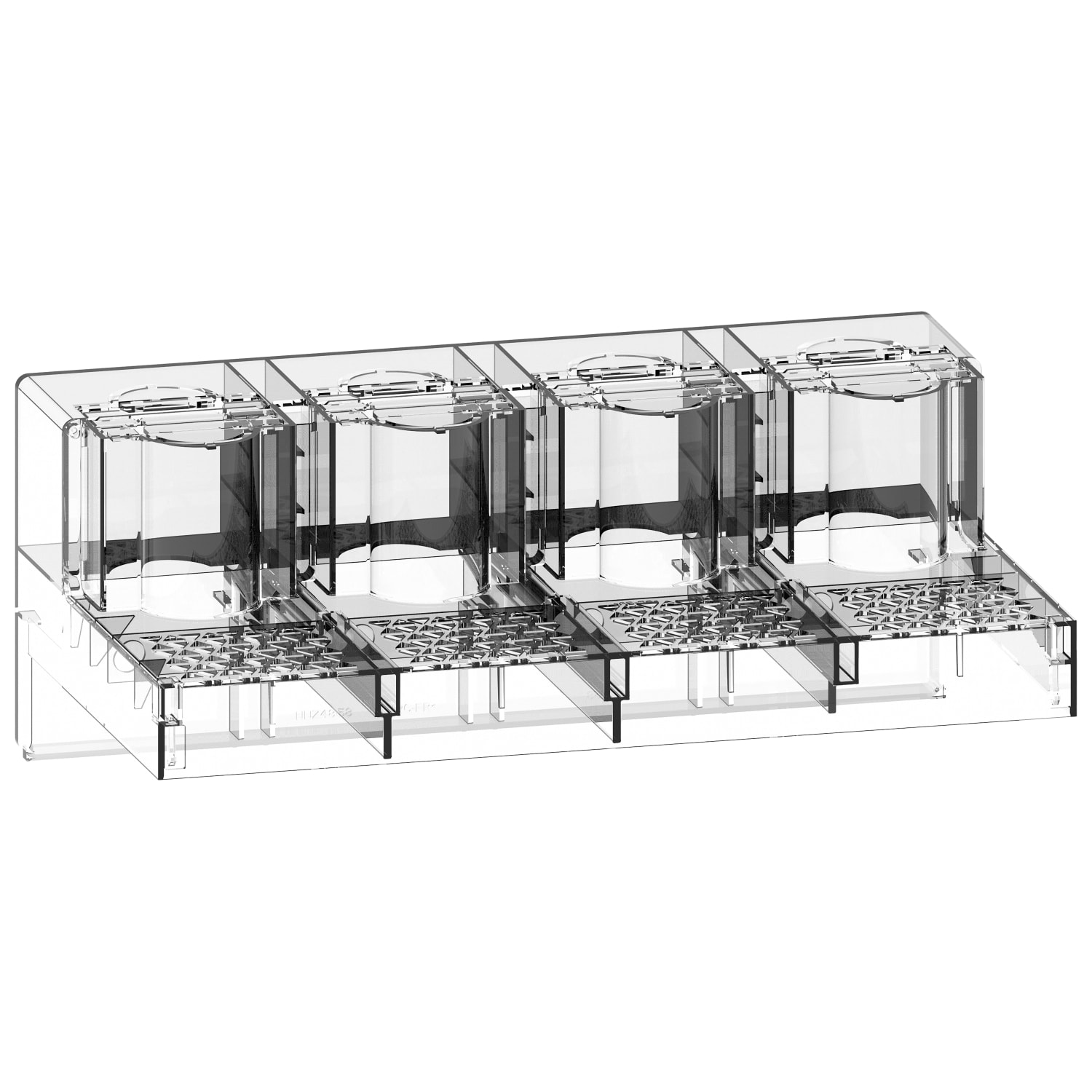 Schneider Electric - Cache-bornes 4pôles TeSys G630-800