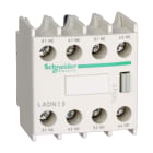 Schneider Electric - TeSys D - bloc contact aux front - 1F+3O - 80 à 150A - vis-étrier - EN50012